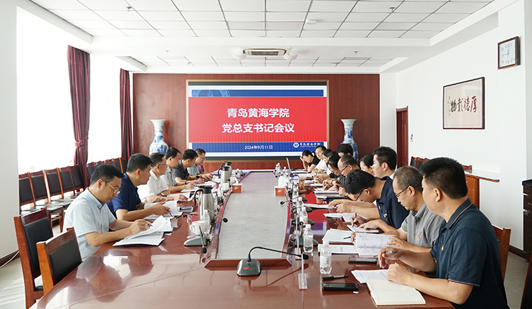 2023白菜网总站大全召开党总支书记会议