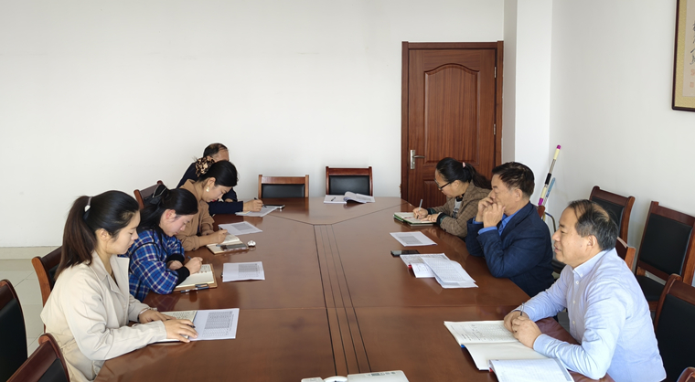 白菜官网召开考研工作调度会，助力学生考研升学梦想