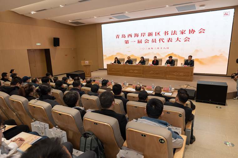 2023白菜网总站大全参加青岛西海岸新区书法家协会第一届会员代表大会及理事会会议