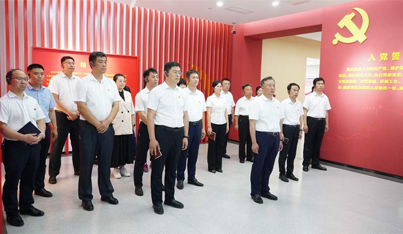 2023白菜网总站大全组织参观西海岸新区廉政教育馆
